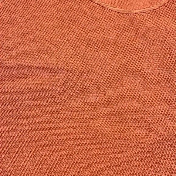 Babaton Sculpt Knit Racer Cropped Tank in coral - size 2XL - Picture 7 of 9